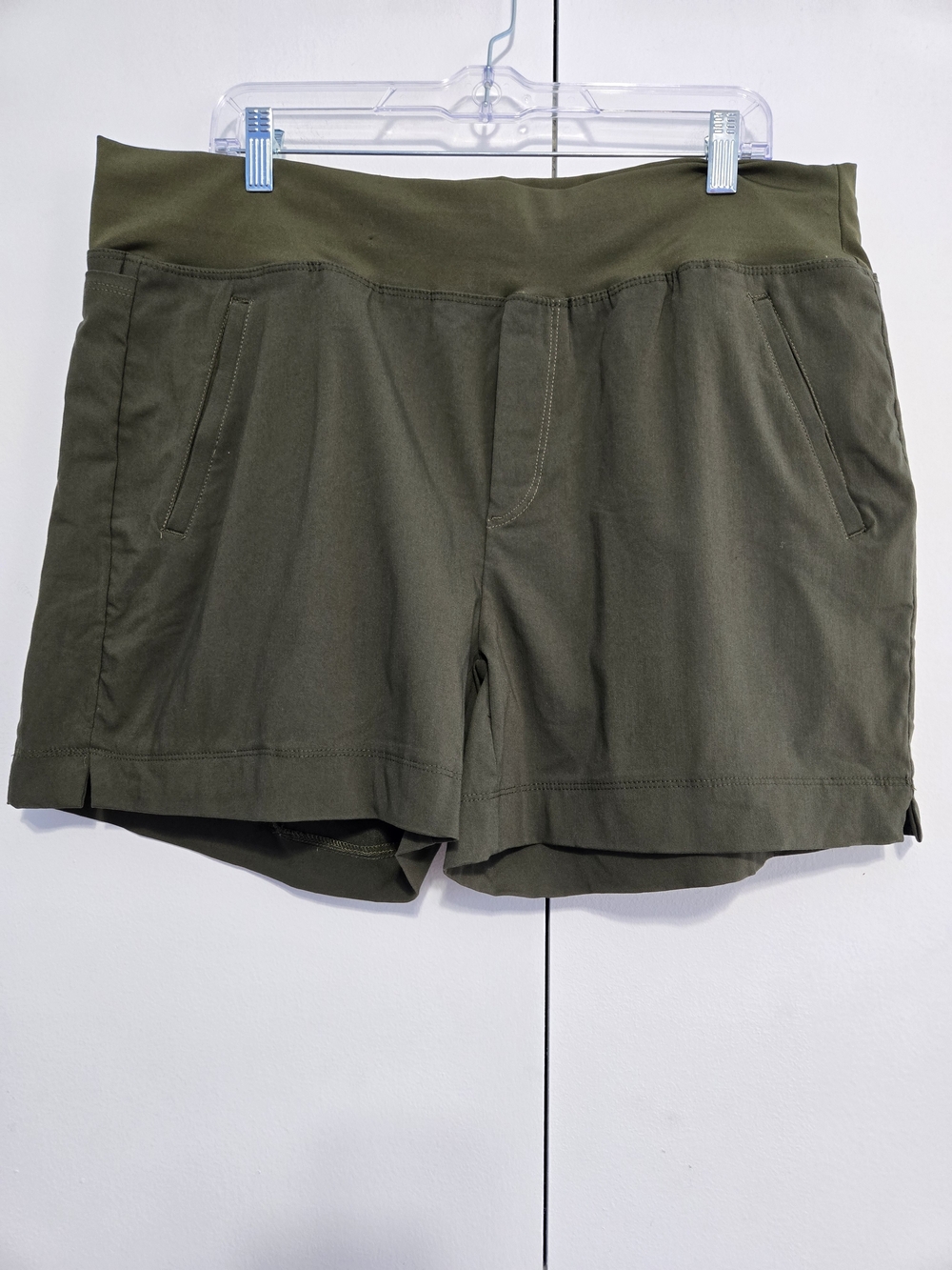 Swiss Alps XL Olive Green‎ Performance Hiking Shorts Stretch Travel